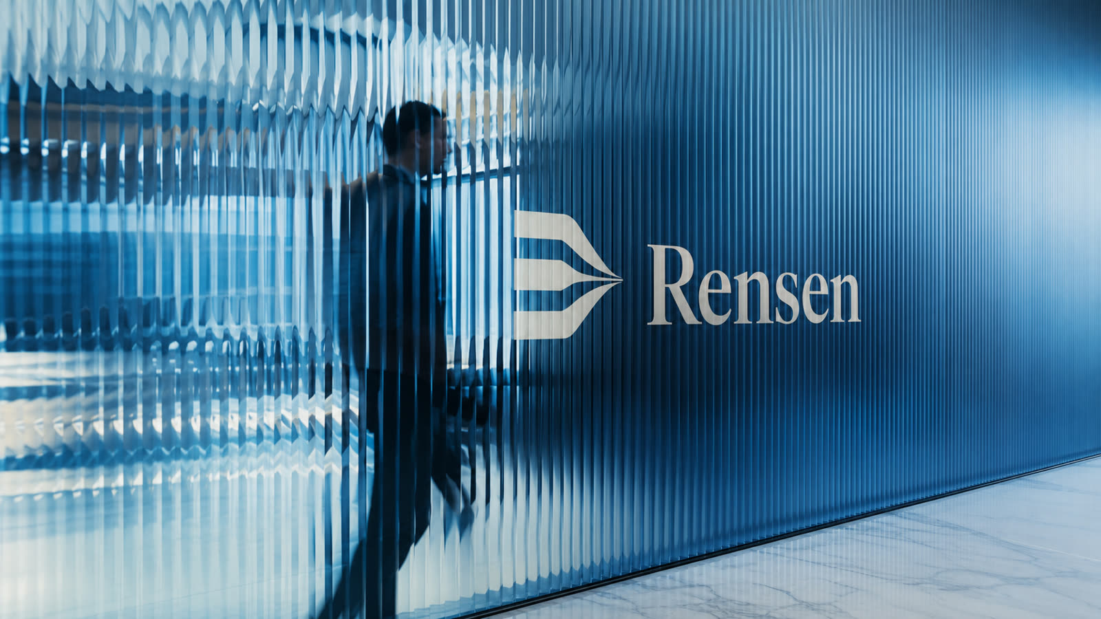 Marca Rensen aplicada em ambiente físico